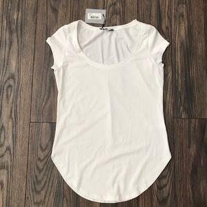 Cosabella CSBLA White Rimini Scoop Top Size Small